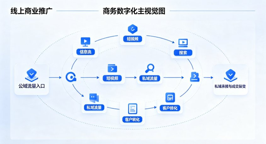 兴宁市线上商业推广怎么做？全域流量闭环搭建与低成本转化实战指南